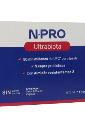 Ultrabiota 30 capsules NPro Trusted Brand