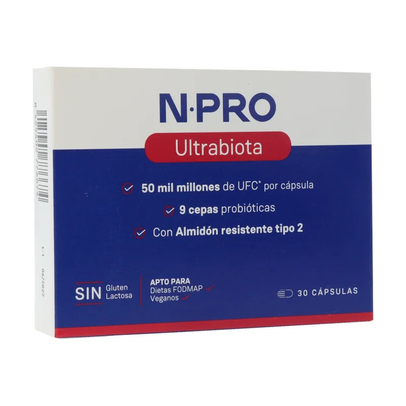 Ultrabiota 30 capsules NPro Trusted Brand