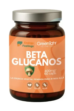 Betaglucans 400mg 60 capsules of 400mg Energy Feelings Brand New