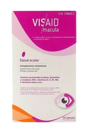 Special Discount Macula eye health 30 capsules Visaid