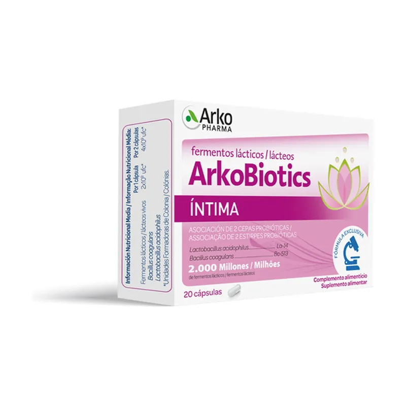 While Supplies Last Arkobiotics intimate probiotics 20 capsules Arkopharma