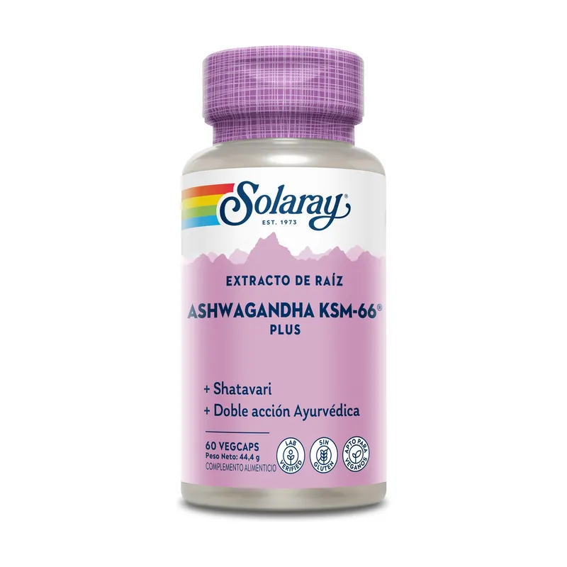 Price Cut Ashwagandha ksm-66 plus 60 capsules Solaray