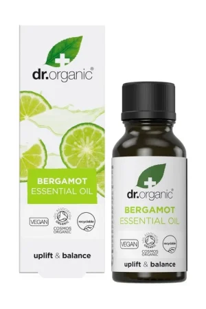 Organic and 100% pure bergamot essential oil 10 ml of oil Dr. Organic Best Price
