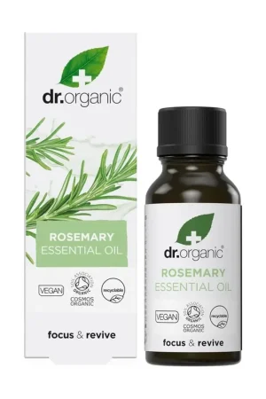 Holiday Sale Organic and 100% pure cineol rosemary essential oil 10 ml of oil Dr. Organic