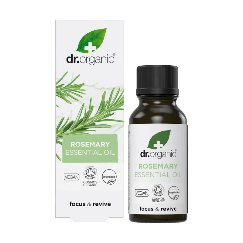 Holiday Sale Organic and 100% pure cineol rosemary essential oil 10 ml of oil Dr. Organic