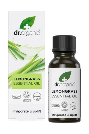 While Supplies Last Organic and 100% pure lemongrass essential oil 10 ml Dr. Organic