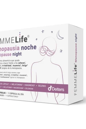 Femmelife® menopause night 30 capsules Deiters Fresh Stock