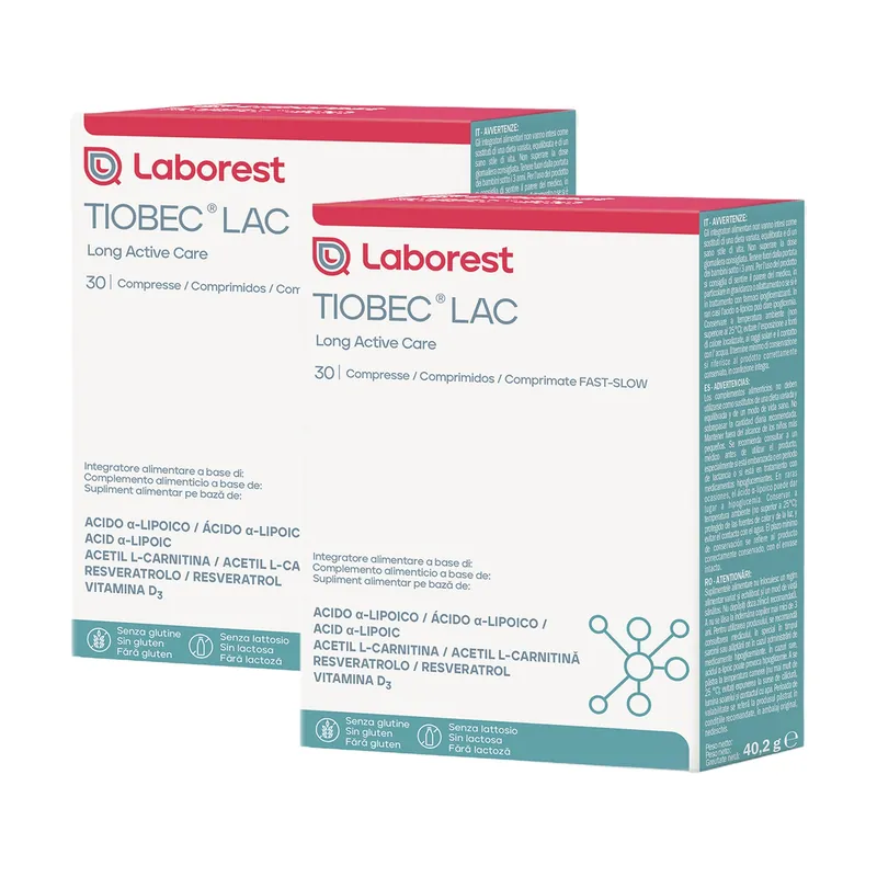 Tiobec® lac 60 tablets Laborest Authentic