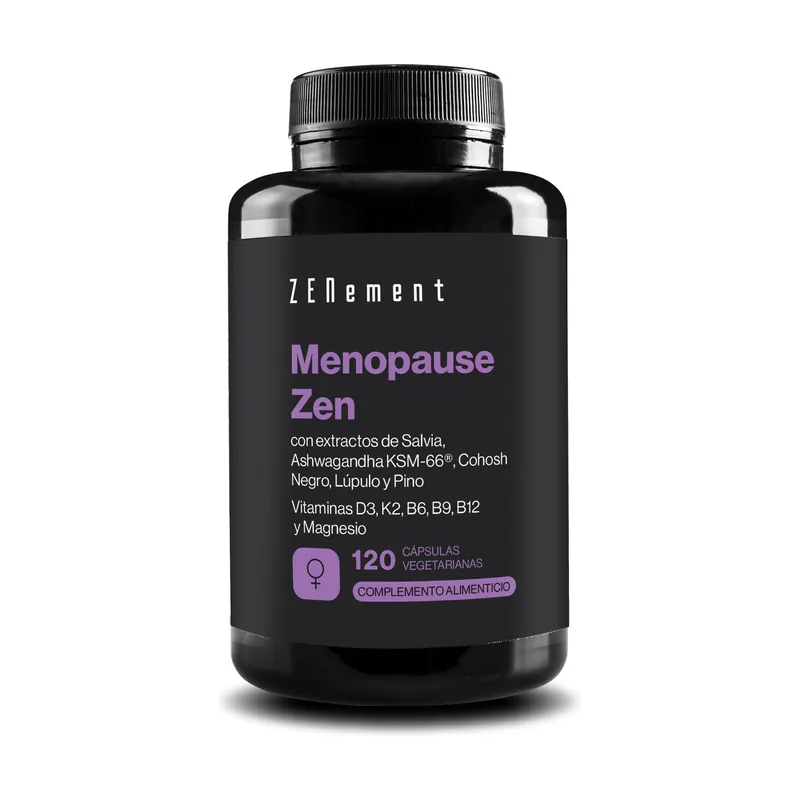 Menopause zen 120 vegetable capsules Zenement Secure Checkout