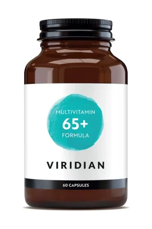 Budget Multivitamin for men 65+ 60 capsules Viridian