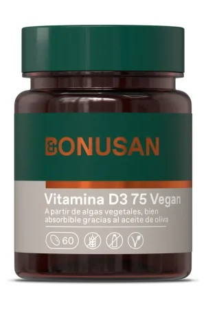Vitamin d3 75 vegan 60 capsules Bonusan Super Sale