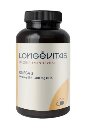 While Supplies Last Omega 3 600mg epa - 400mg dha 60 softgels of 1650.03mg Longevitas