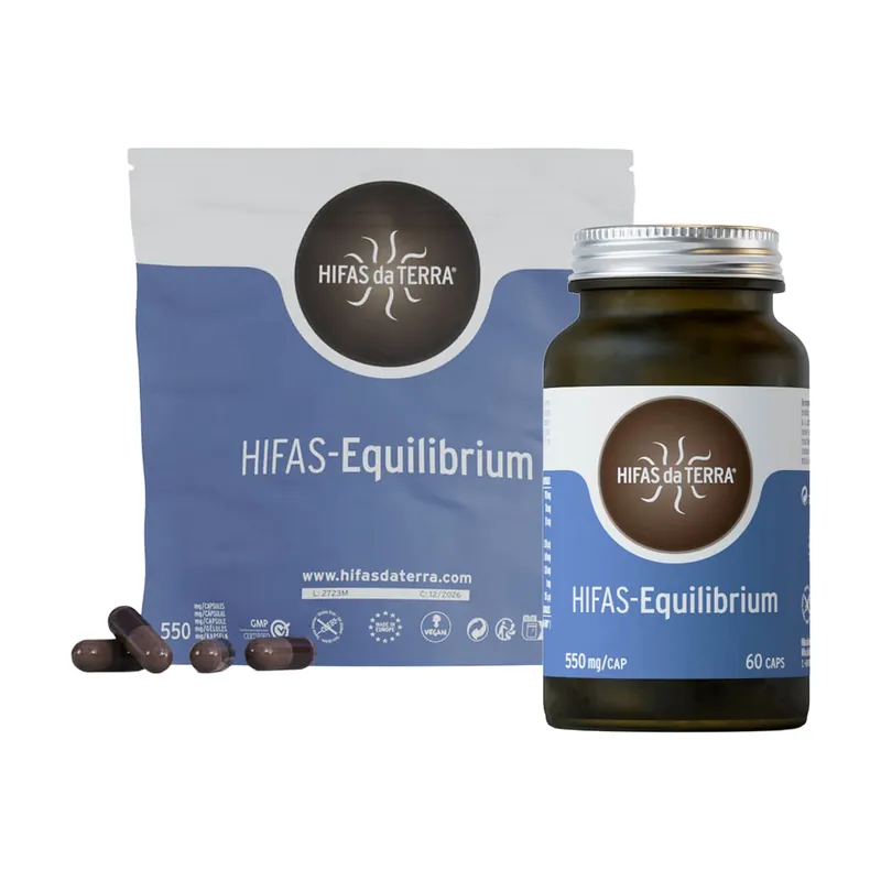Hifas equilibrium pack 120 capsules of 550mg Hifas da Terra Same Day Shipping