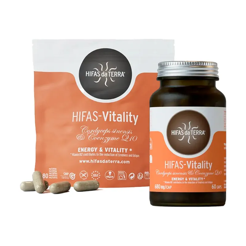 Low Price Hifas-vitality energy and fatigue pack 120 capsules of 680mg Hifas da Terra
