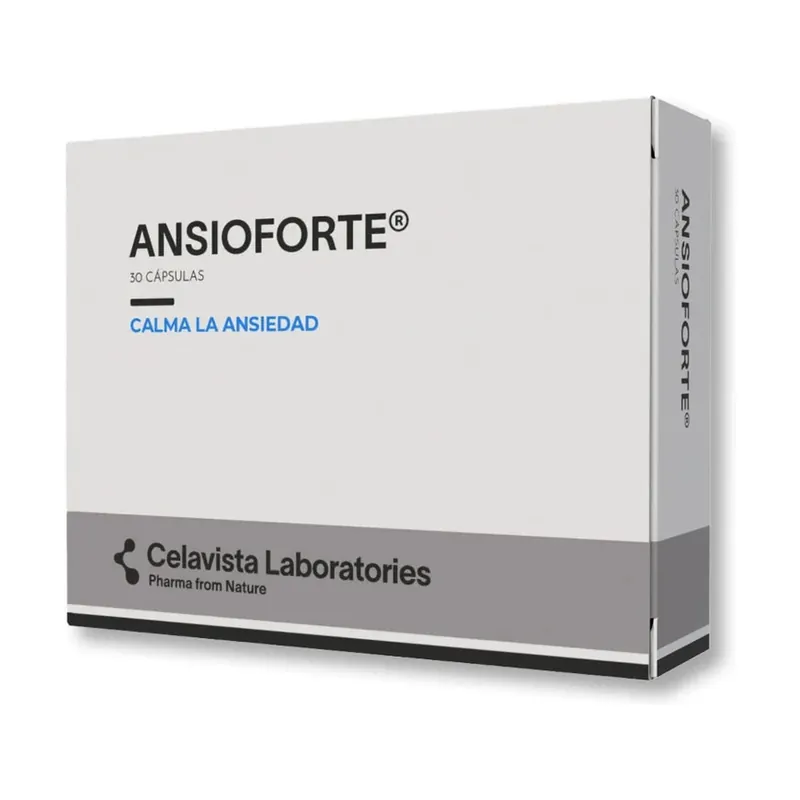 Ansioforte stress and anxiety 30 capsules Celavista Premium
