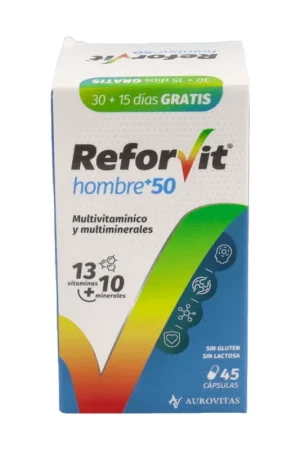 Reforvit men +50 45 capsules Aurovitas Trusted Brand