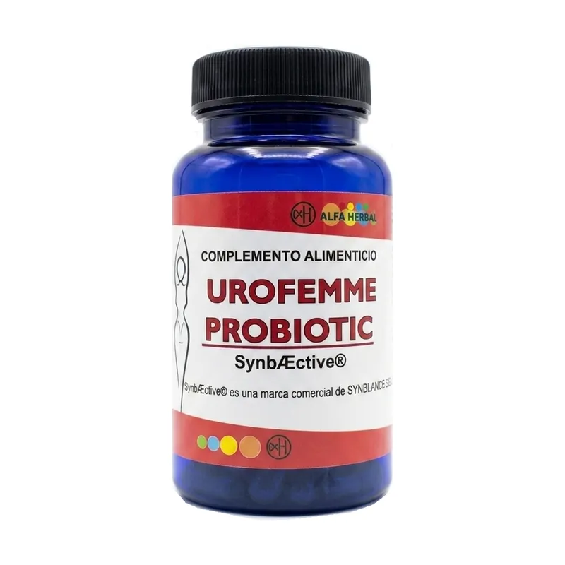 Urofemme probiotic 30 vegetable capsules Alfa Herbal Crafted