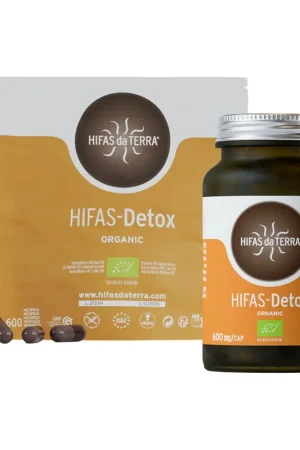 Crafted Hifas detox pack 120 capsules of 600mg Hifas da Terra