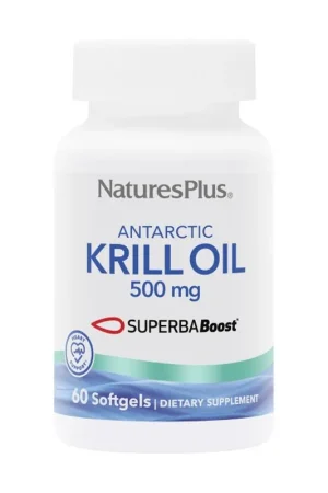 Superboost krill oil 60 softgels Natures Plus Clearance