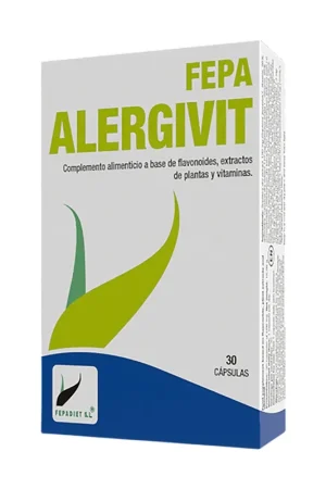Alergivit allergies 30 capsules of 566mg Fepa New Arrival