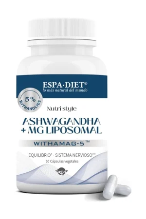 Ashwagandha + mg liposomal nervous system 60 capsules of 910mg Espadiet Place Order