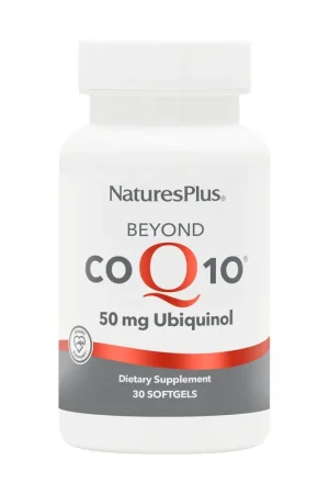 Beyond coq10 ubiquinol 50mg 30 softgels Natures Plus Authentic