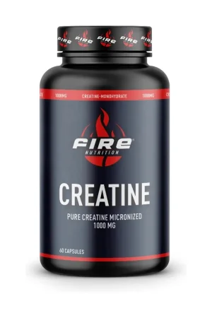 Limited Offer Pure creatine 60 capsules Fire