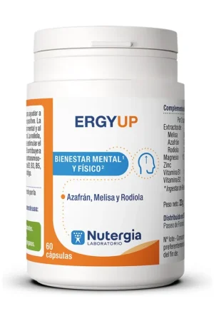 Ergyup (mental and physical wellbeing) 60 capsules Nutergia Buy Online