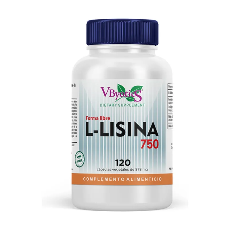 L-lysine 120 vegetable capsules Vbyotics Hot Deal