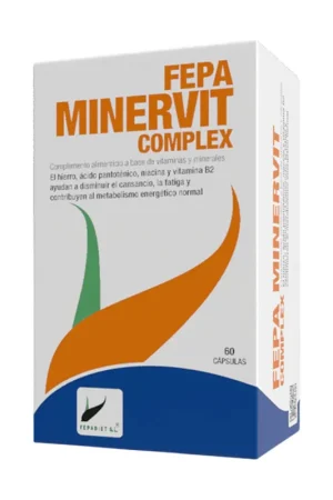 Minervit vitamin and mineral complex 20 capsules of 1225mg Fepa Mega Sale