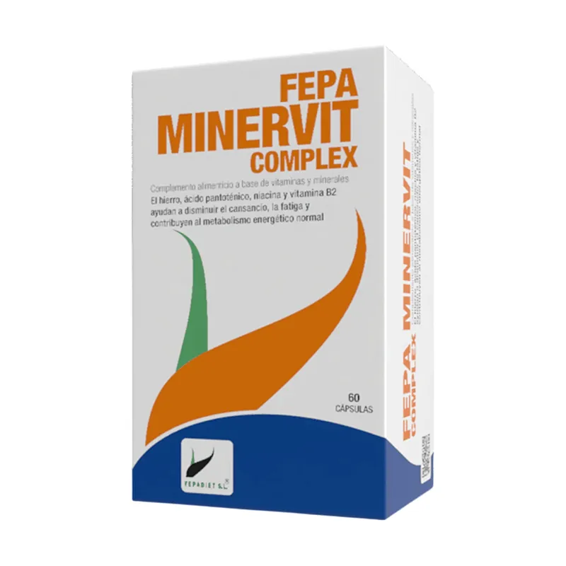 Minervit vitamin and mineral complex 20 capsules of 1225mg Fepa Mega Sale