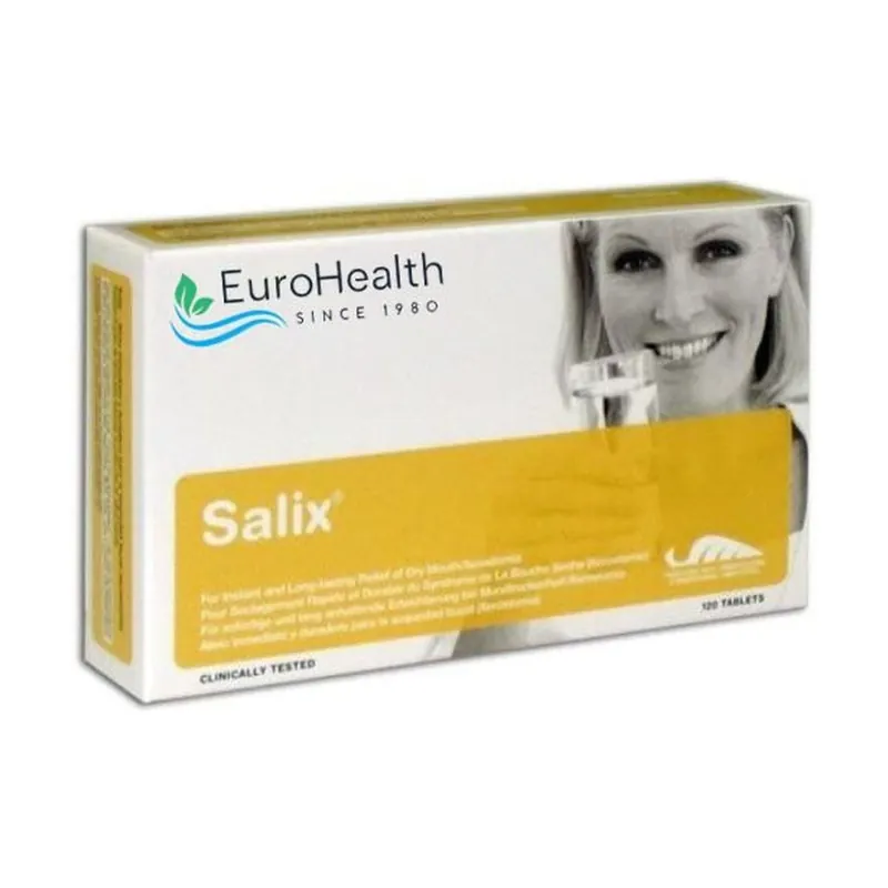 Luxury Salix saliva stimulant 120 tablets Eurohealth