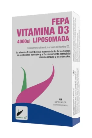 Liposomal vitamin d3 400iu 40 capsules of 444mg Fepa One Day Deal