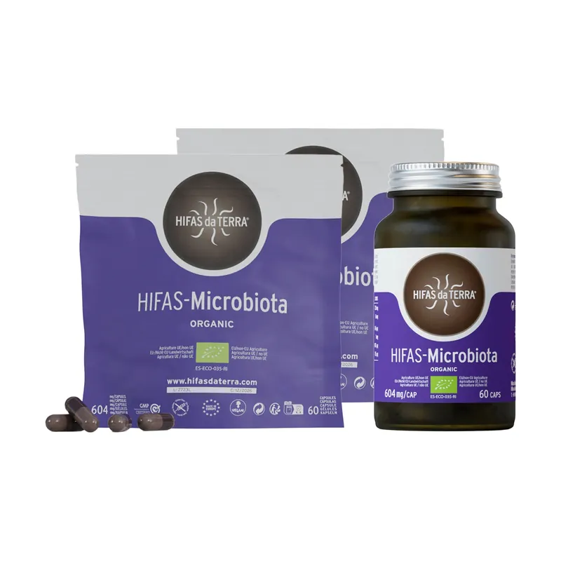 Express Delivery Hifas microbiota pack 180 capsules of 604mg Hifas da Terra