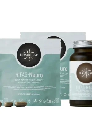 Save Now Hifas-neuro memory and concentration pack 180 capsules of 560mg Hifas da Terra