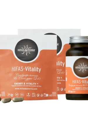 Fast Shipping Hifas-vitality energy and fatigue pack 180 capsules of 680mg Hifas da Terra