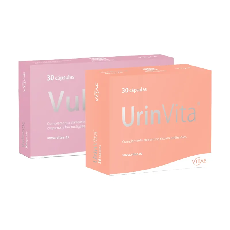 Top Rated Summer pack vulbiotic + urinvita 60 capsules Vitae