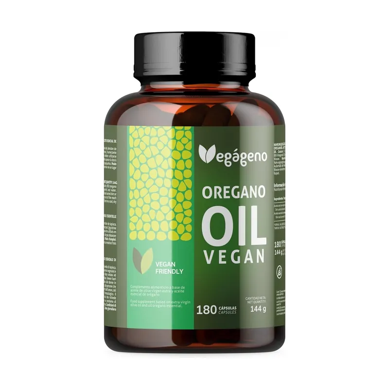 Hot Deal Oregano oil 180 capsules Vegageno