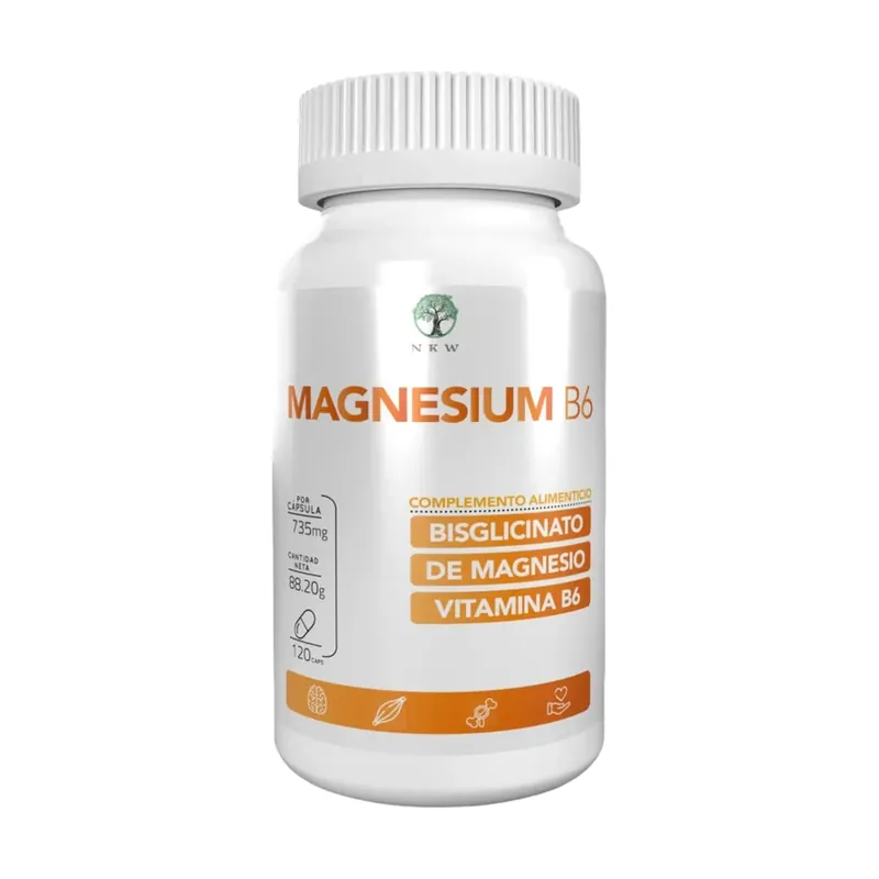 Special Discount Magnesium b6 120 vegetable capsules of 35mg Nature Kare Wellness