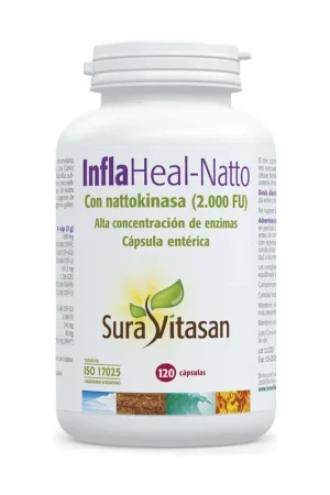 Infla heal-natto enzymes 120 capsules Sura Vitasan Bargain