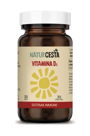 Vitamin d3 immune system 30 capsules Naturcesta While Supplies Last