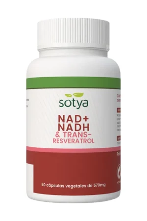 Weekend Sale Nad + nadh and trans-resveratrol cellular energy 60 vegetable capsules of 570mg Sotya