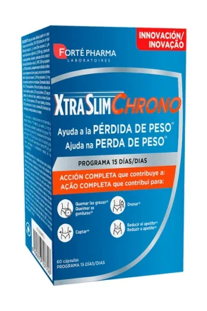 XtraSlim Chrono weight loss 60 capsules Forté Pharma Brand New