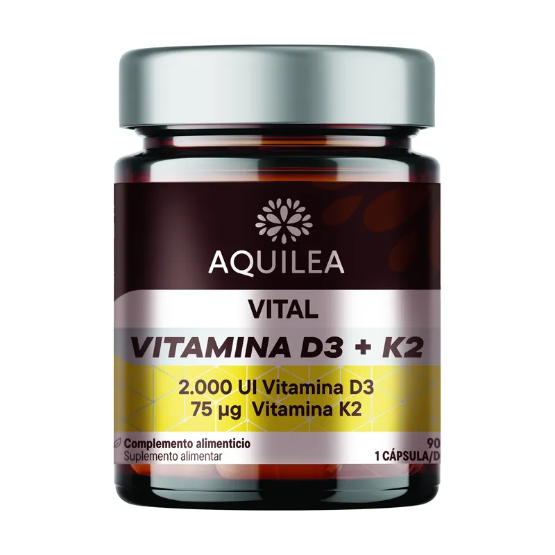 Aquilea Vital Vitamin D3 + K2 90 softgels Aquilea One Day Deal